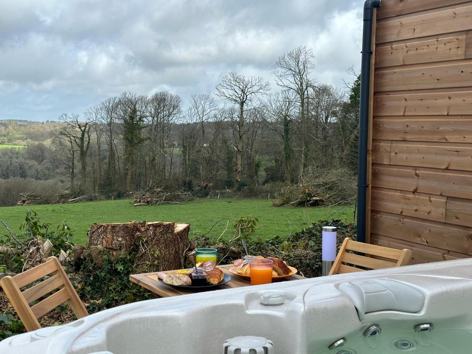 La Cabane D'Emma Spa&Sauna Prive Bannalec Eksteriør bilde